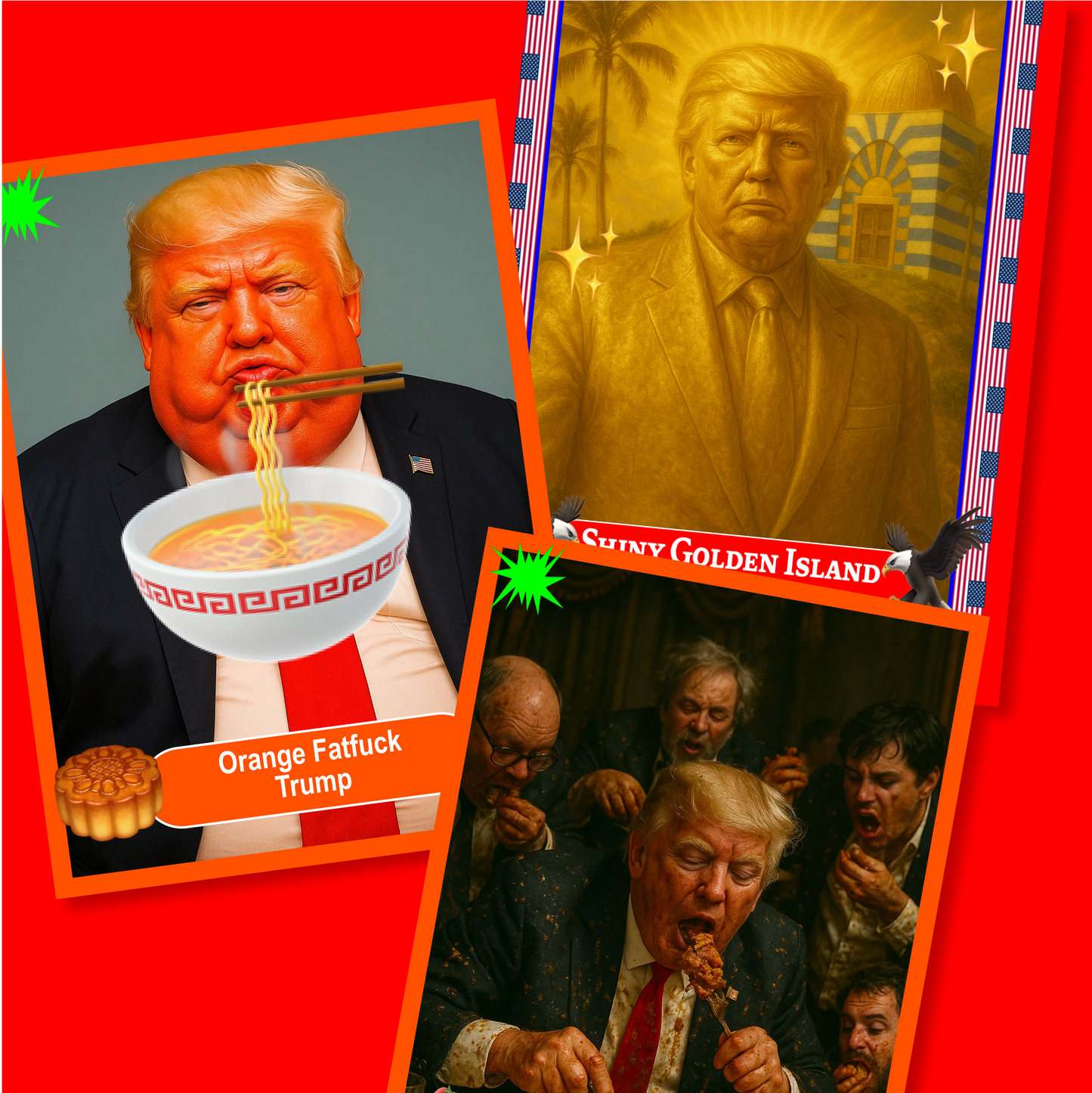 ORANGE FAT FUCK - CARDS