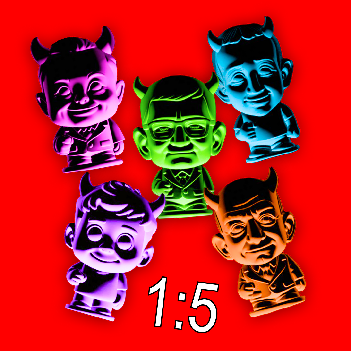 EVIL CEOS - GASHAPON FIGURINE