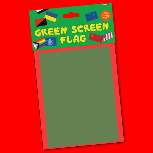 GREEN SCREEN FLAG
